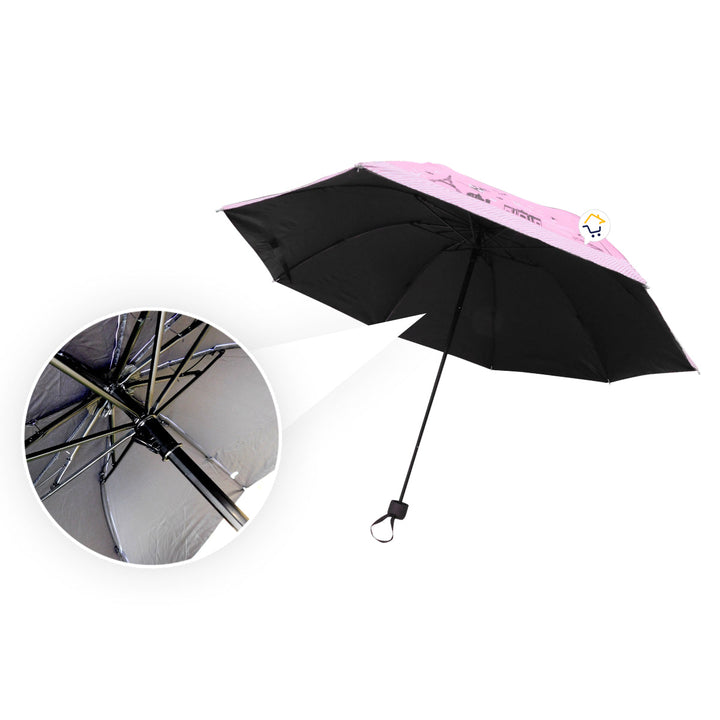 Sombrilla París Paraguas Resistente Protección Filtro UV 035A