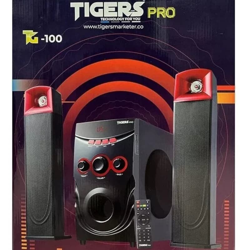 Speakers Tigers Tg100 con bluetooth 42w