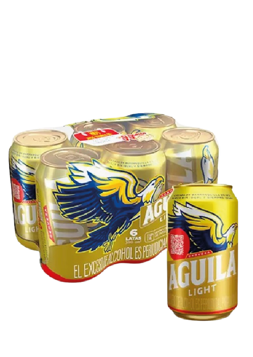 CERVEZA AGUILA LIGHT EN LATA