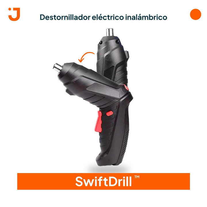 DESTORNILLADOR ELECTRICO INALAMBRICO ToolPro® | 47 Piezas