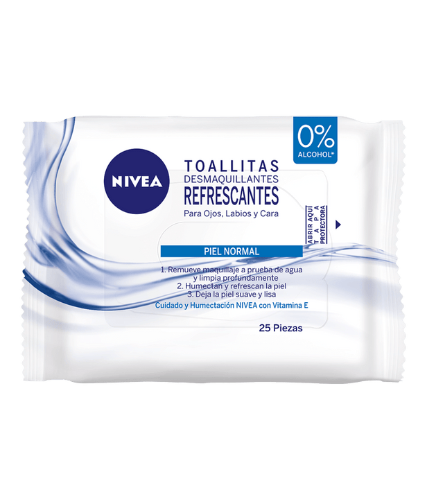 TOALLA DESMAQUILLADORAS 25U NIVEA