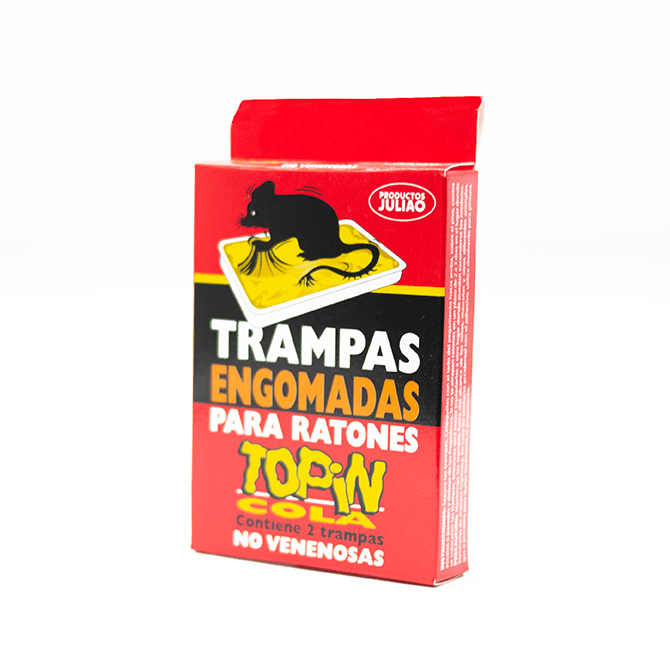 TRAMPA RATON ENGOMADA TOPIN COLA PEQUENA