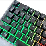Teclado Con Luces Led Efecto Mecánico Mechanical Keyboard M-700 AOAS