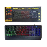 Teclado Con Luces Led Efecto Mecánico Mechanical Keyboard M-700 AOAS