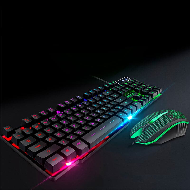 Teclado Y Mouse Gamer Con Luces Led Imice KM680