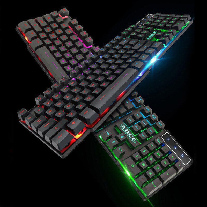 Teclado Y Mouse Gamer Con Luces Led Imice KM680