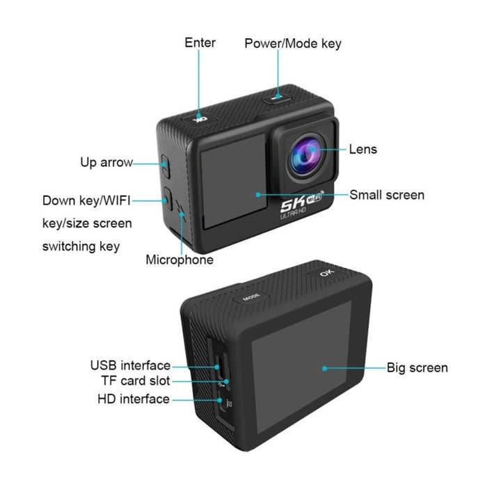 Cámara Deportiva Sport HD V5