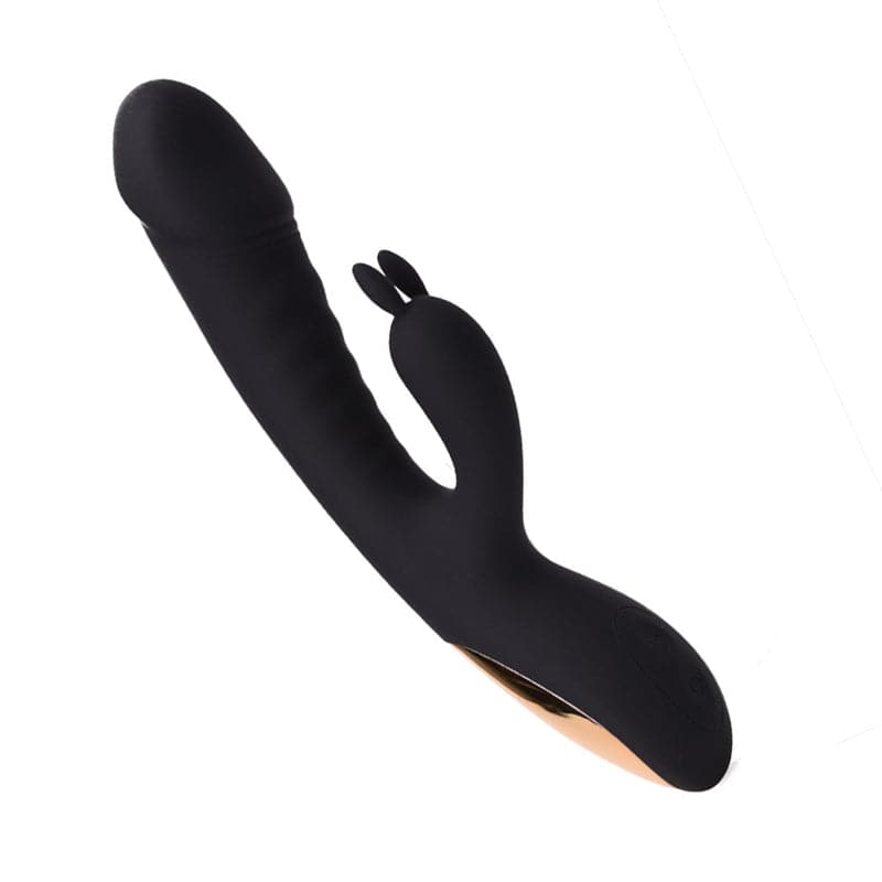 Vibrador Femenino Recargable Con Estimulador De Clítoris