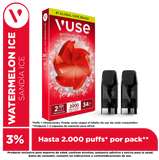CAPSULA VUSE 2U 18MG CRISP WATERMELON