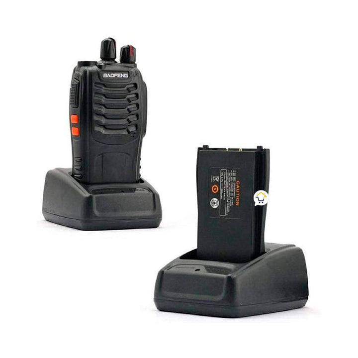 Walkie Talkies Recargables 16 Canales Base Radio Teléfono BF-777S