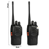 Walkie Talkies Recargables 16 Canales Base Radio Teléfono BF-777S