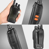 Walkie Talkies Recargables 16 Canales Base Radio Teléfono BF-777S