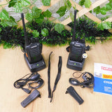 Walkie Talkies Recargables 16 Canales Base Radio Teléfono BF-777S