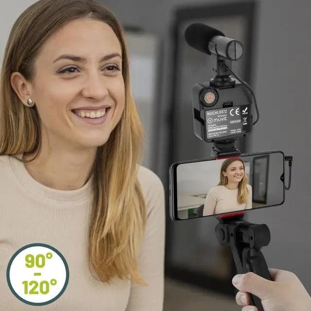 Kit para Grabación de Videos con Micrófono