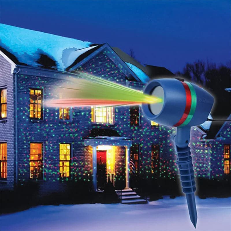 Proyector laser decorativo luces de navidad