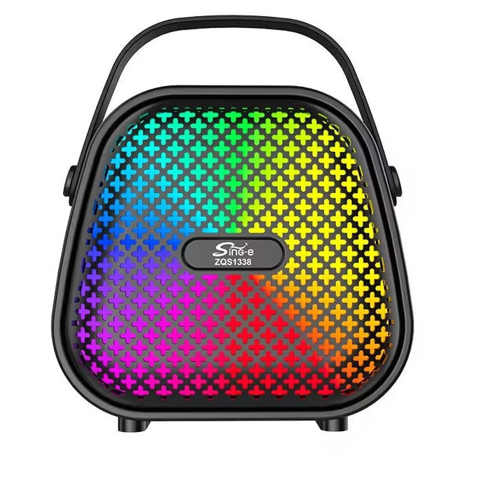 Radio Parlante RGB Con Microfono ZQS1338