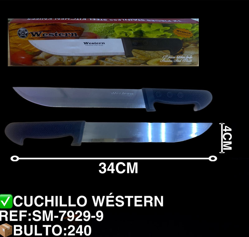 CUCHILLO WESTERN 9