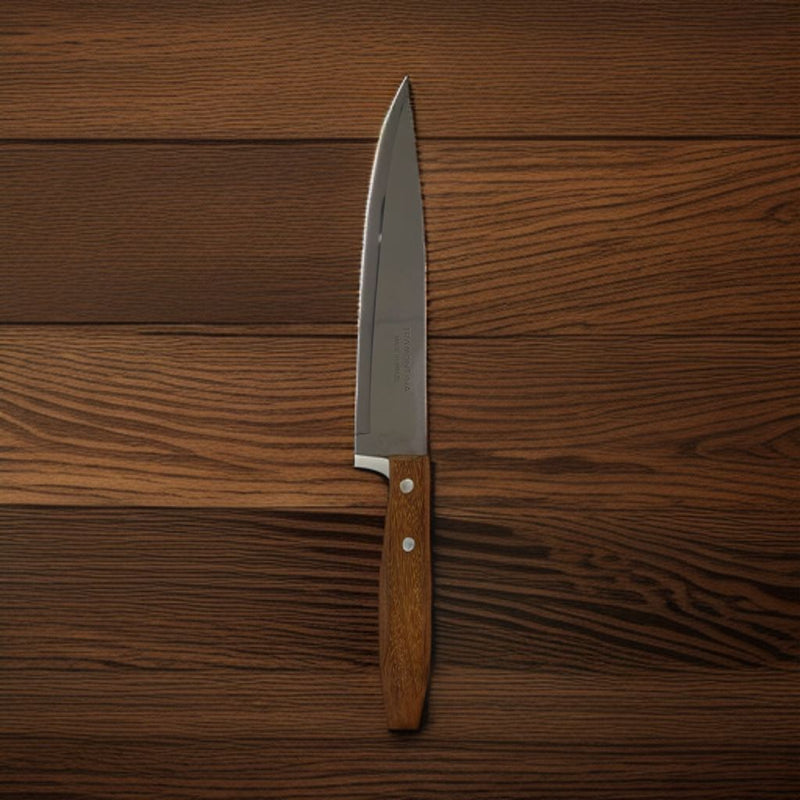 CUCHILLO TRAMONTINA MADERA # 8