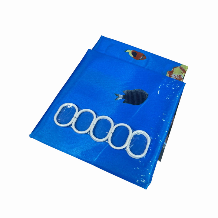 CORTINAS DE BANO TELA (ROS08) *72