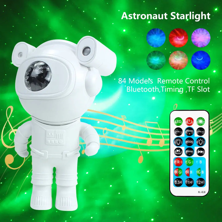 Lampara De Proyeccion Astronauta con Parlante YH-002