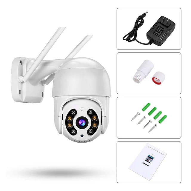 Cámara Seguridad Exterior SIM PTZ 360 Grados YW04-4G ¡Envió Gratis!