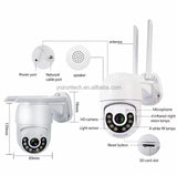 Cámara Seguridad Exterior SIM PTZ 360 Grados YW04-4G ¡Envió Gratis!