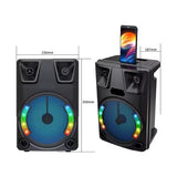 Cabina De Sonido Radio Parlante Con Microfono ZQS8145