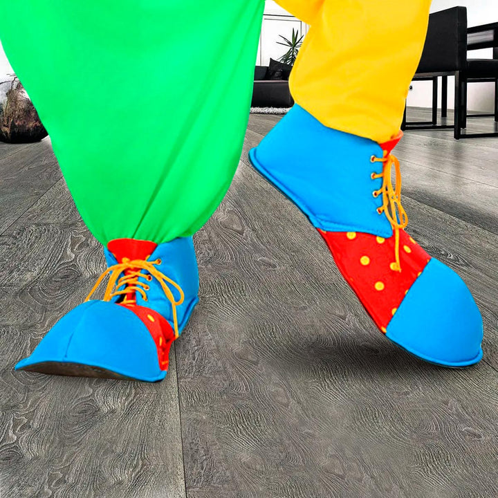 Zapatos De Payaso Accesorio Disfraz Zapatillas Escandalosas OF-02