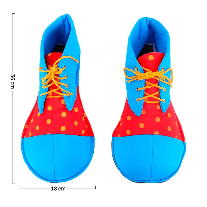 Zapatos De Payaso Accesorio Disfraz Zapatillas Escandalosas OF-02