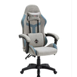 Butaca Ergonómica para Gaming con Elevación Dual de Gas, Silla de Oficina Ergonómica, Tela Tech, Reposabrazos Interconectados, Gris, ¡Capacidad de Carga Superior! Modelo Sin Pedal