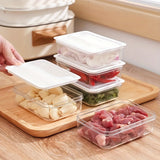 5 piezas de Contenedores para Refrigerador de 40oz con Tapas - Cajas Reutilizables para Alimentos Frescos, Carne y Verduras, Organizadores Portátiles para Congelador, Recipientes Sellados Multiusos, Accesorios de Cocina