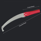 Sierra de Mano para Altas Cotas para Cortar Árboles y Ramas, Herramienta Manual de Poda para Jardín Doméstico