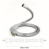 Nuevo Llave de Parada de Agua Plateada de Cinco Velocidades: Cabezal de Ducha con Filtro Presurizado, Calentador de Agua de Ducha, Agua Purificada para el Hogar, Set de Belleza de Descloración, Estilo Clásico