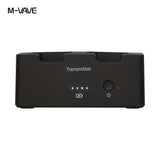 Juego de Transmisor y Receptor Recargable M-VAVE WP-12 2.4G con Auriculares Inalámbricos para Monitorización Estéreo Mono