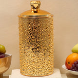 Paquete de 3 frascos de vidrio de estilo europeo de lujo, resistentes y herméticos, con cepillo de limpieza para nueces, granos, frijoles de café y especias.