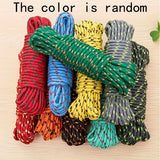 Cuerda de nailon para tendedero de 10 m - Multiusos, gruesa, antideslizante, resistente al viento, para secar ropa, mantas y prendas de vestir.