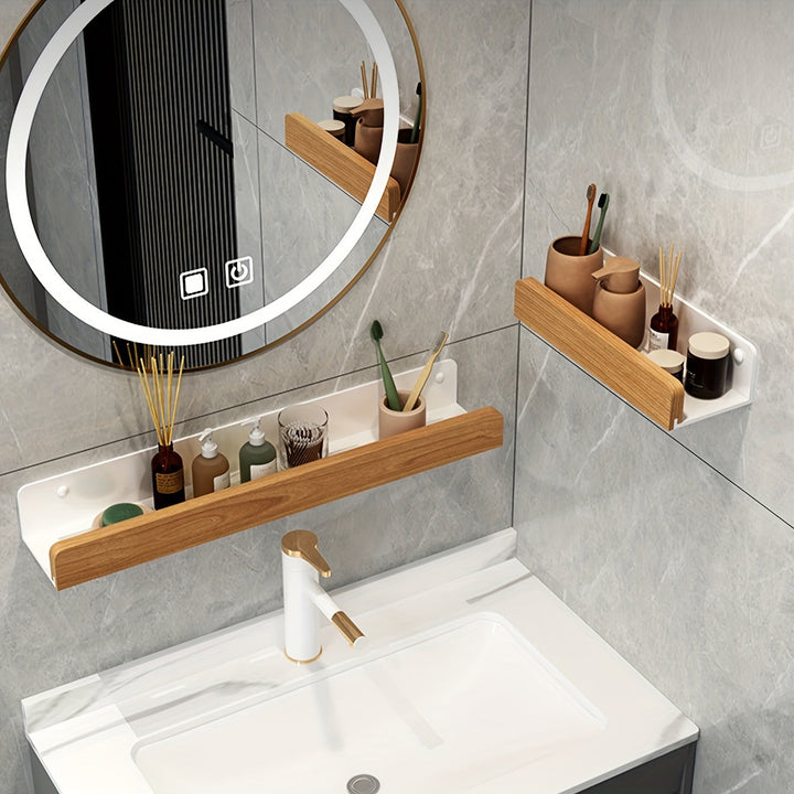 1 estante de baño para colgar en la pared, organizador para champú y gel de baño, accesorios de baño, almacenamiento y organización