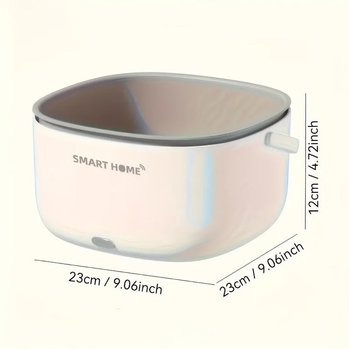 Rinser Automático de Verduras y Frutas con Cesta de Limpieza de Gran Capacidad - Lavaplatos Portátil para Cocina, Diseño Ahorrador de Espacio para Hogar, Granja o Viaje - Construcción en Material PP (Funciona con Baterías No Incluidas), Herramienta de Li