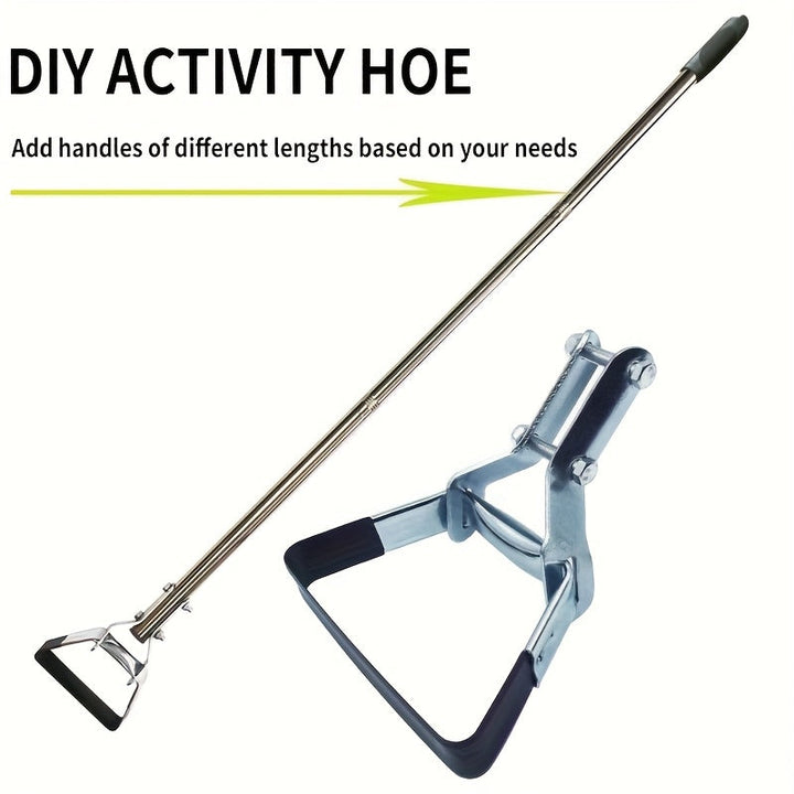 Reemplazo de Cabeza de Azada Hula de Jardín de Metal Duradero - Herramienta de Estribo para Deshierbe Fácil con Mango Ergonómico, Accesorio de Jardinería DIY para la Eliminación de Malezas Sin Esfuerzo (GS1), Equipo de Eliminación de Malezas | Herramient