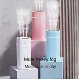 Humidificador de tres rociadores, para uso doméstico, dormitorio, funcionamiento silencioso, ambientador de escritorio y coche con aromaterapia de aceites esenciales, regalo ideal para chicas