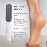 1pc Limpiador de Acero Inoxidable Doble Cara & Lima para Pies - Herramienta Exfoliante Ergonómica para Eliminar Piel Muerta, Talones y Dedos - Cuidado Manual para Pies Suaves (Sin Batería), Superficie Texturizada, Diseño Compacto, Construcción Robusta, I