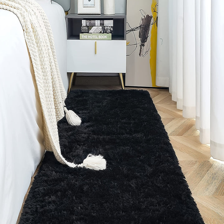 1 ud., Alfombra Decorativa Interior Sencilla y Moderna de Felpa Suave y Cómoda que No Se Desprende Pelusa, Fácil de Limpiar Adecuada para Dormitorio, Sala de Estar, Área de Estudio, Zona de Ocio, Área de Entretenimiento, etc