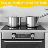 5pcs Cierres de Silicona para Perillas de Estufa de Gas, Cubiertas de Seguridad de Goma Antideslizantes para Horno, Accesorios de Cocina a Prueba de Mascotas para el Hogar y Personas Mayores, Protección para Estufa de Gas|Cubiertas de Perillas Seguras|Cu