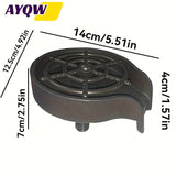 Lavavajillas de vidrio para fregadero de cocina a alta presión - Lavador automático de tazas y botellas con pulverizador de metal, limpieza rápida para biberones y utensilios de bar, incluye accesorios para grifo, limpieza eficiente, 1 unidad