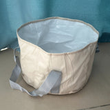 1pc Cubo de Remojo para Pies Portátil y Sin Cables - Bañera Profunda Multifuncional con Aislamiento de Aluminio, Aislamiento Térmico y Diseño Inodoro, Relajación de los Pies - Experiencia de Hidroterapia