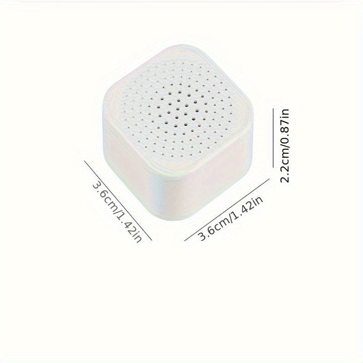 Desodorizante para Refrigerador No Eléctrico con Carbón Activado - Eliminador de Olores, Moho y Virus, Clip para Ventilación o Colocación en Gabinete para Nevera, Congelador, Cocina - Sistema Compacto de Desodorezación y Esterilización, Dispositivo Estét