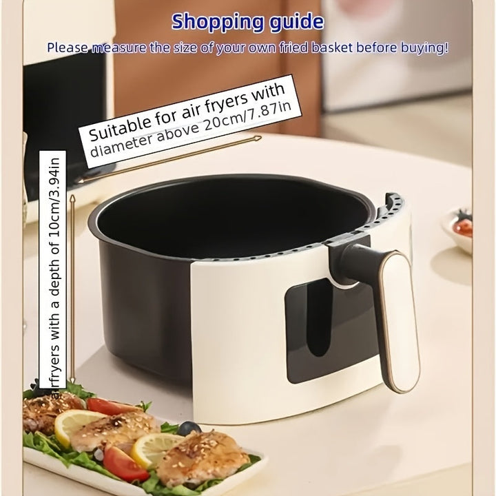 Un juego de 24 palitos de hierro inoxidable para freidora de aire - Accesorios para rejillas de asado sin voltear adecuados para hornos de 3,5-5,5 tazas y ollas a presión, herramientas de cocción eficientes para carnes y verduras.