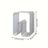 Estantería Creativa Escandinava Multifuncional para Celebridades de Internet, Estante Decorativo para el Hogar, Soporte Pequeño para Periódicos y Revistas en Mesa Lateral, Librero de Lujo Ligero para Suelo, Estante de Almacenamiento