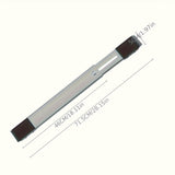 2 piezas de carrito de polea de 24 ruedas de alta resistencia, ajustable de longitud, con cojín antideslizante y freno, sin necesidad de batería, adecuado para refrigerador, lavadora, secadora, accesorios para electrodomésticos, estructura reforzada, dis