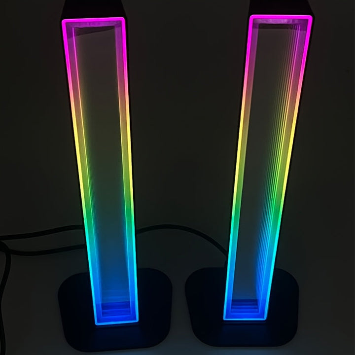 Luces LED, luces inteligentes LED, control remoto 5V, sincronización con música, encendido programado, luz nocturna RGB ambiental para escritorio, ideal para juegos, fiestas y escenas especiales, regalo perfecto